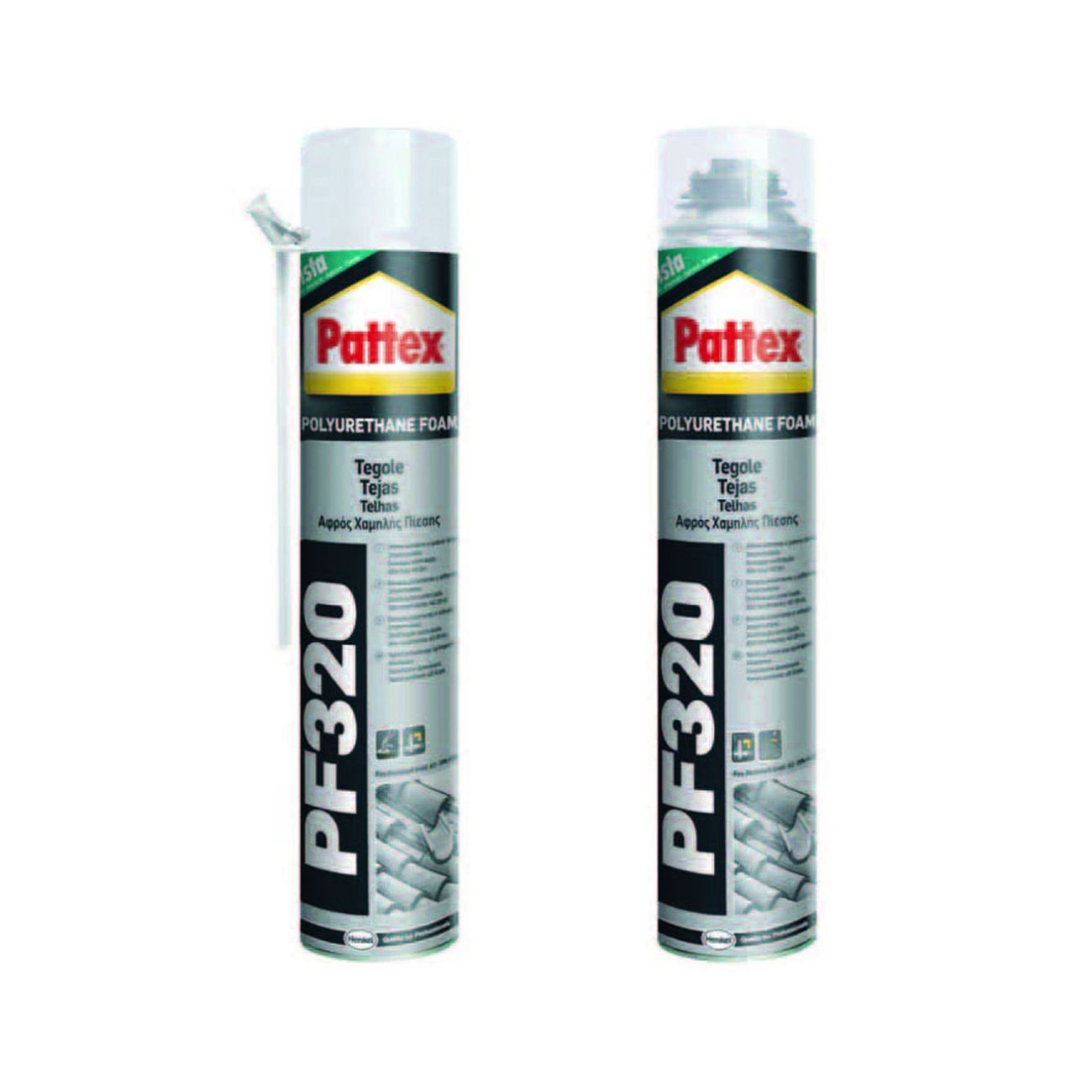 Schiuma Poliuretanica Per Tetti E Tegole Pattex Pf 320 - ml.750 applicazione con pistola