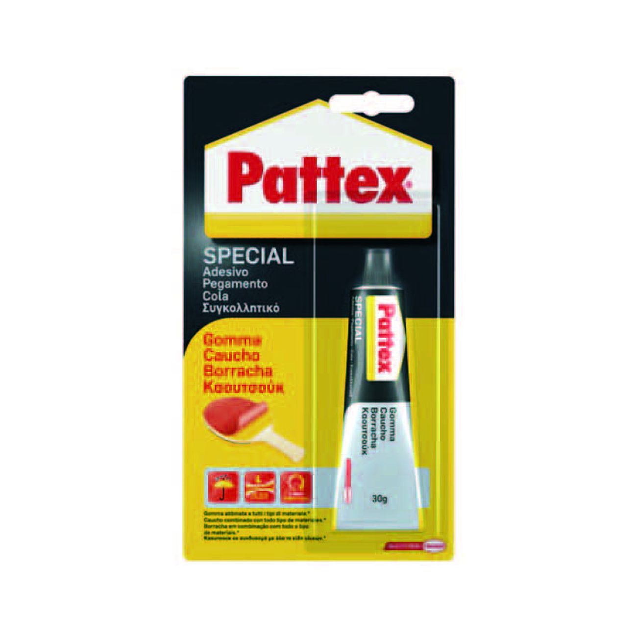 Pattex adesivo special gomma - gr.30 - 6 bl