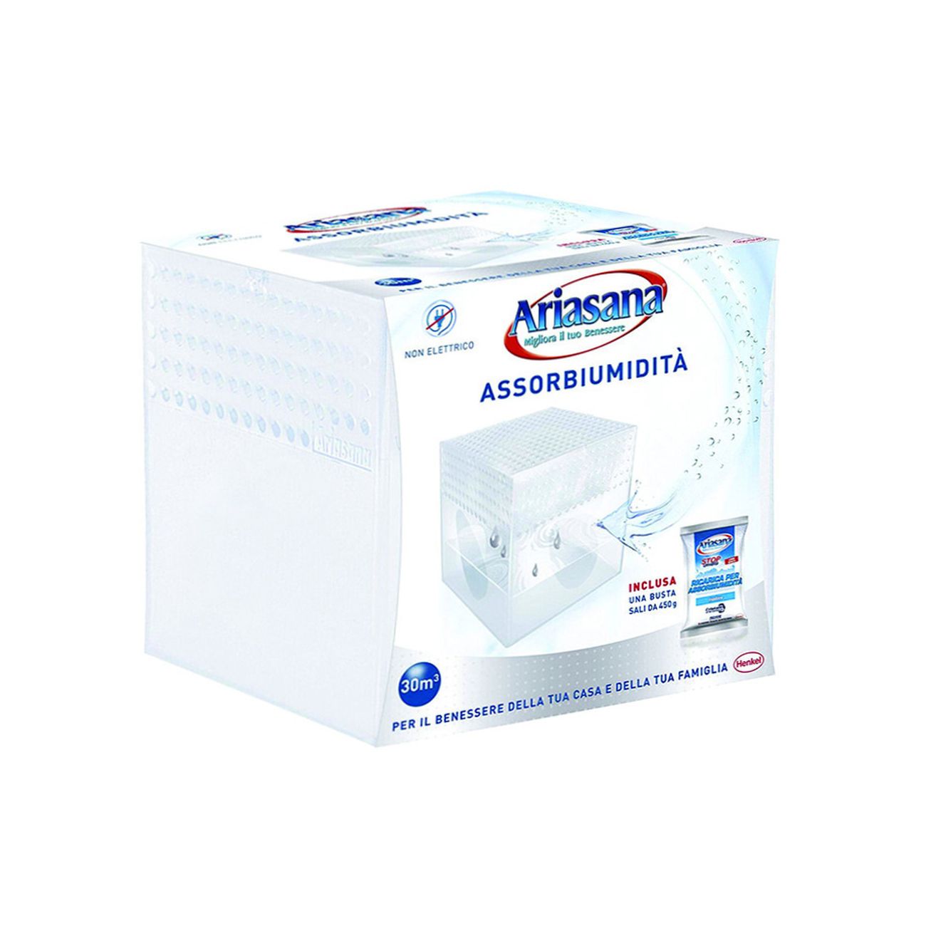 Contenitore ariasana power tab mini kit - 2 contenitori e 1 ricarica 450 gr. inclusa