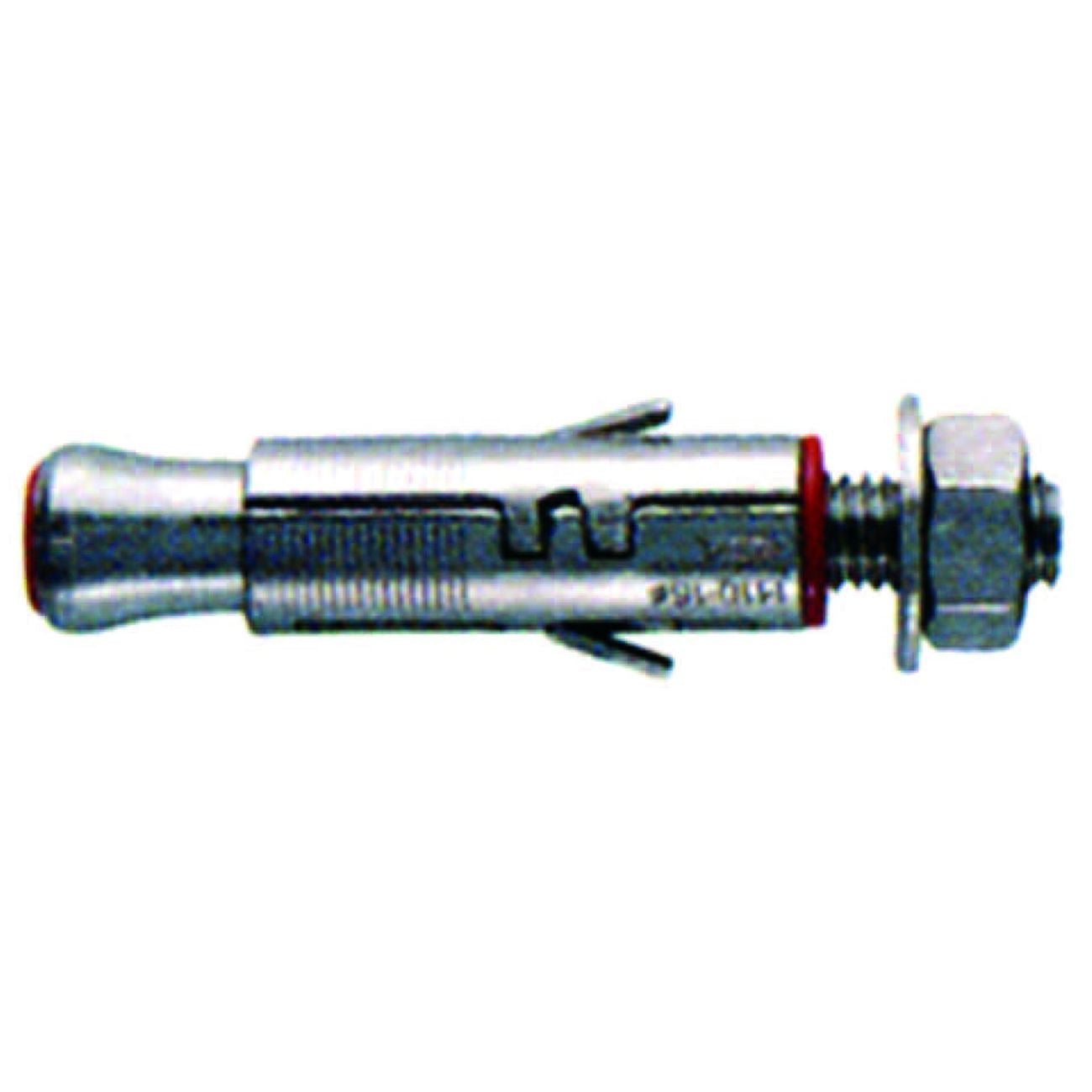 Tassello In Acciaio Zincato Con Barra Filettata "Slm" - SLM 10 barra ø mm.10x95 tassello ø mm.16x60 - 25 pz