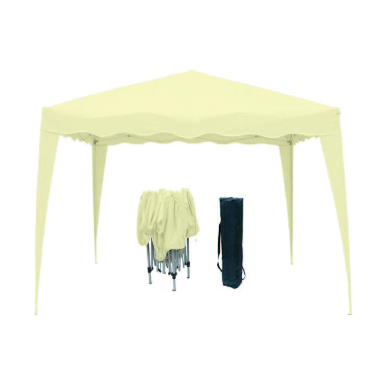 Gazebo ripiegabile - cm 300x300x250h