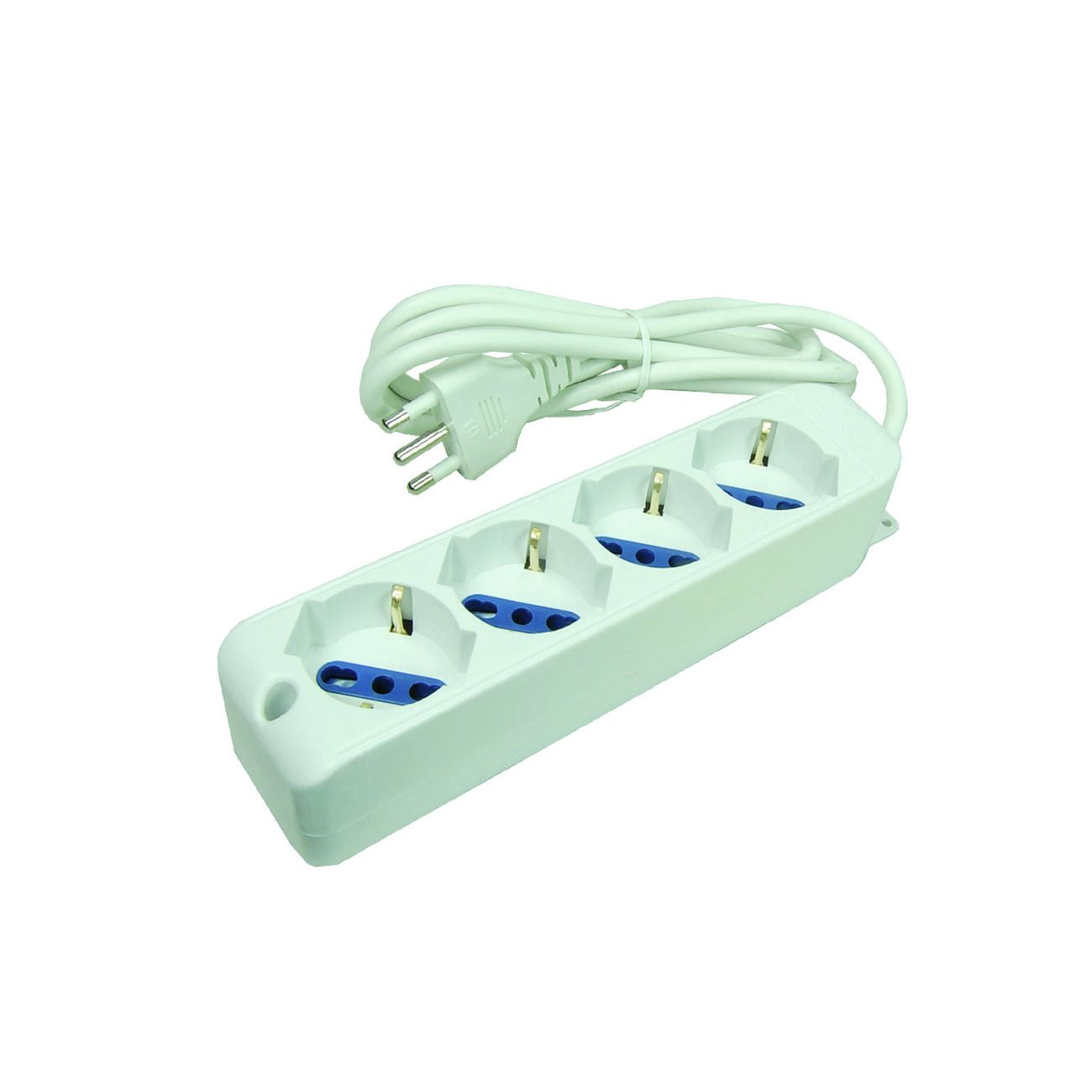 Multipresa 4 posti con schuko