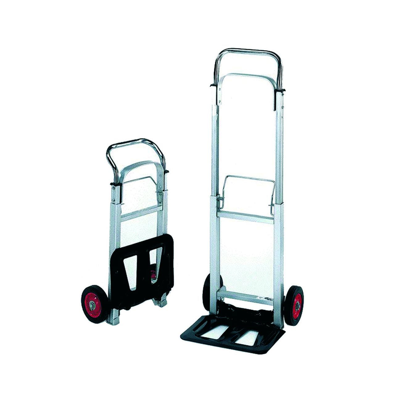 Carrello portacasse telescopico in alluminio portata kg.90