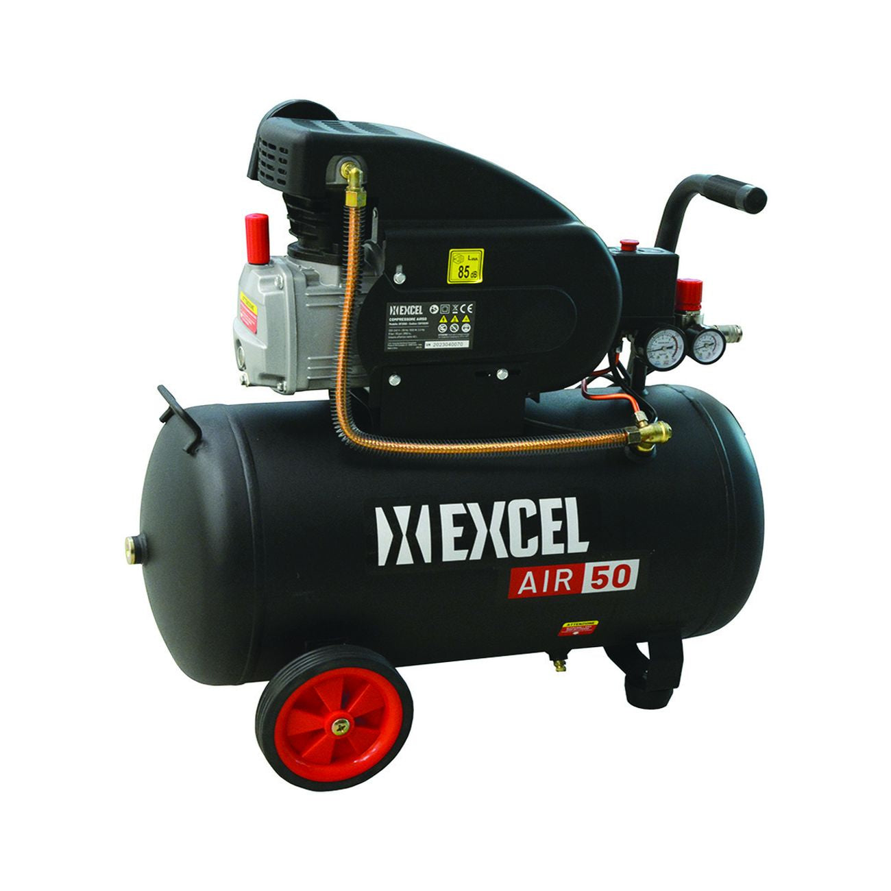 Compressore coassiale lubrificato a olio air 50 lt.50 hp 2 monofase