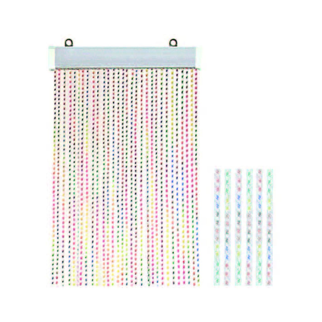 Tenda in pvc tipo america multicolore - cm.125x230h.