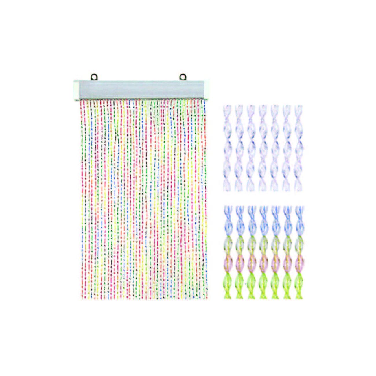 Tenda in pvc tipo europa multicolore - cm.125x230h.