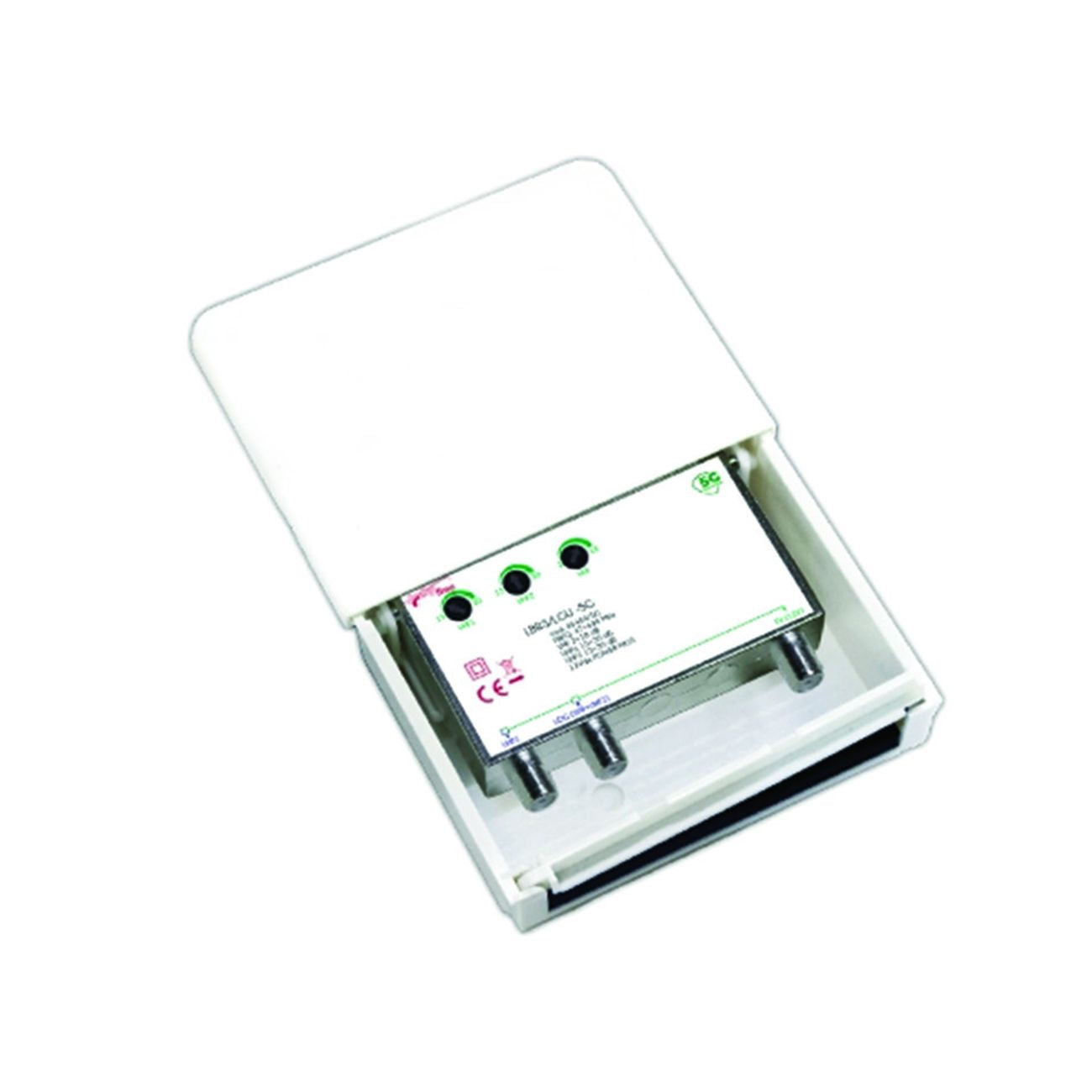 Amplificatore da palo per antenna logaritmica - log/2 guadagno 10 db