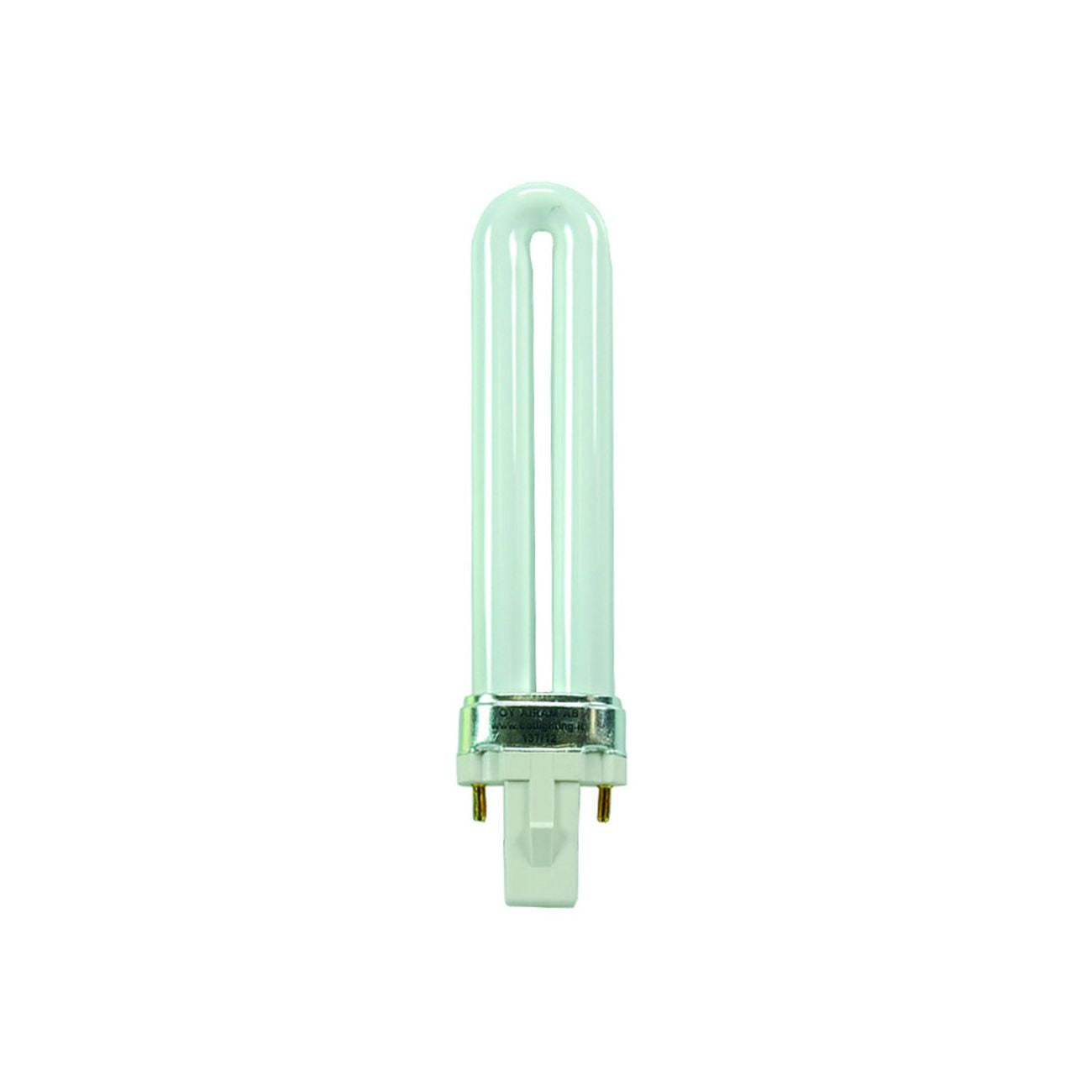 Lampada fluorescente longlife con starter incorporato g23