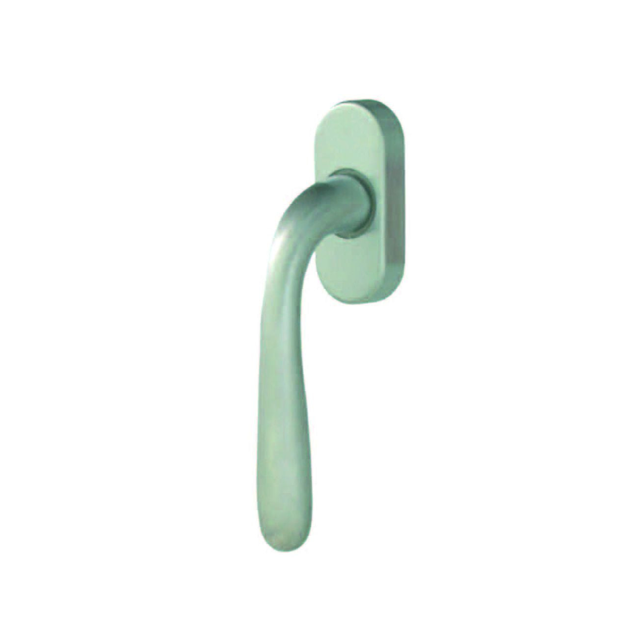Martellina dk karol in zama finitura ottone cromo satinato - movimento quadro mm.7