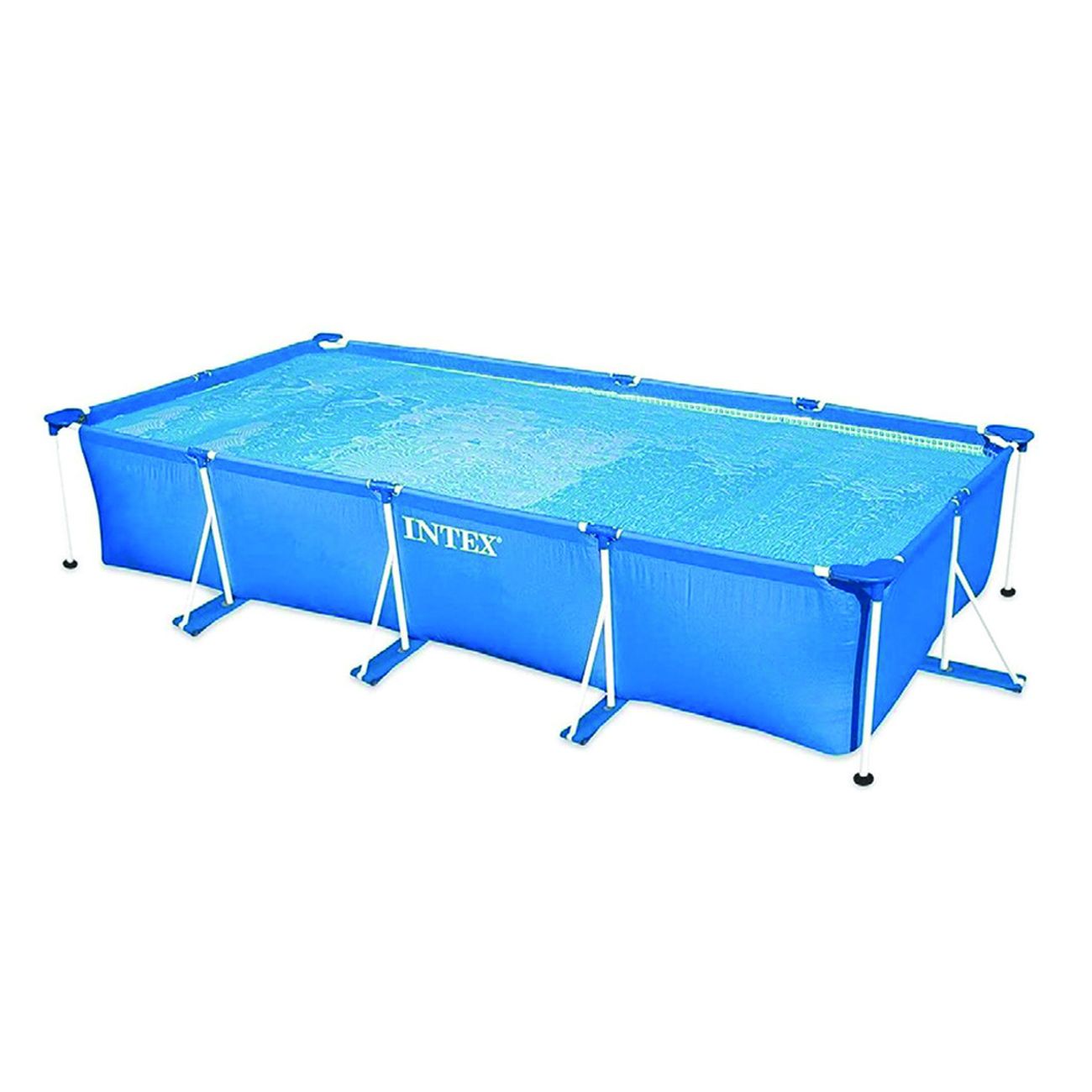 Piscina "Frame" Rettangolare C/Telaio Portante S/Pompa Cm.450X220X84H. - capacità lt.7127 - peso kg.39,2 (28273)