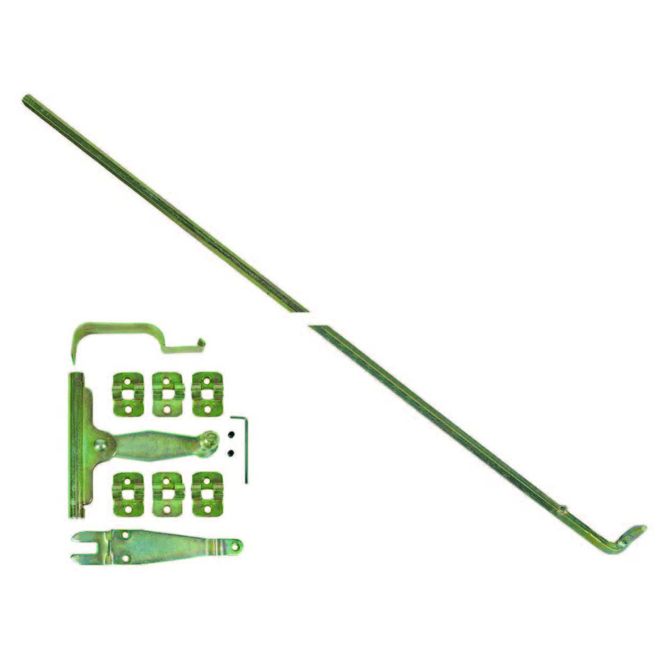 Spagnolette per finestra complete in kit tropicalizzate - cm.160h. per finestra