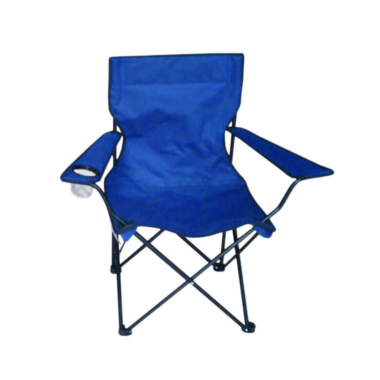 Sedia da pescatore in acciaio pieghevole - cm 52x52x80h