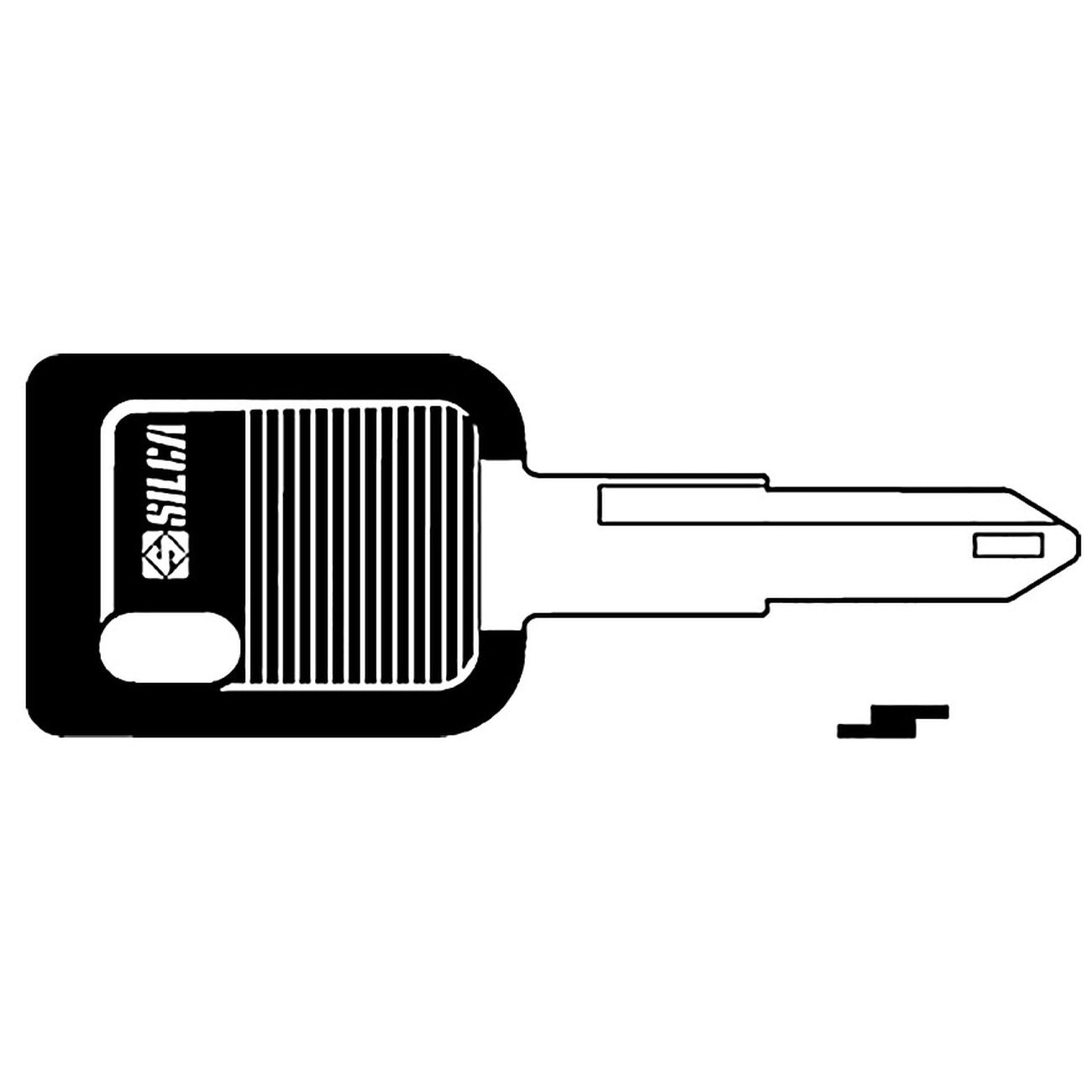 Chiavi neiman per auto renault ne73dp - ne73dp - 5 pz