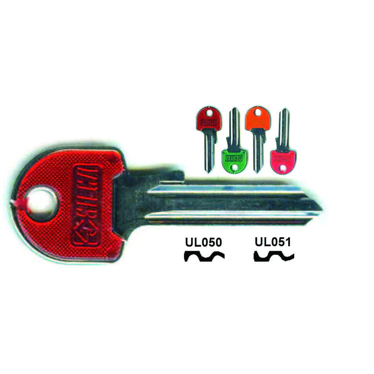 Chiavi per cilindri universal 5 spine grandi