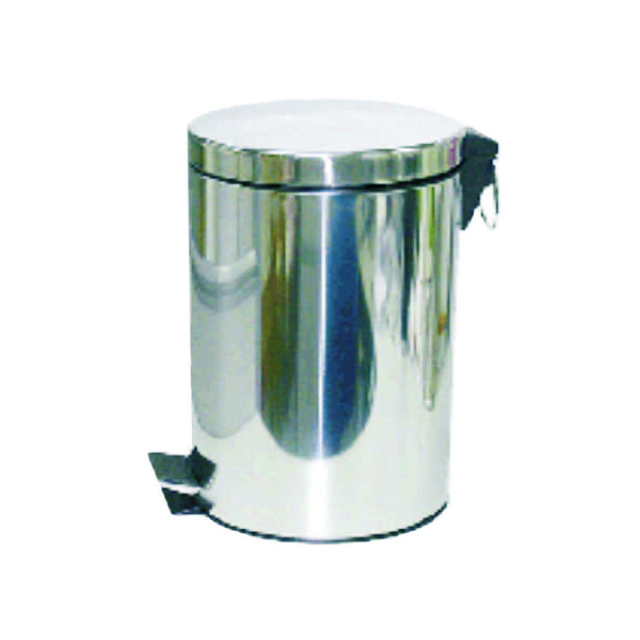 Pattumiera In Acciaio Inox Con Pedale - lt.20 cm.29,2x45h.