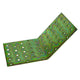 Piastra di giunzione pesante ad angolo 135° larghezza mm.100 - mm.100x100 - 5 pz