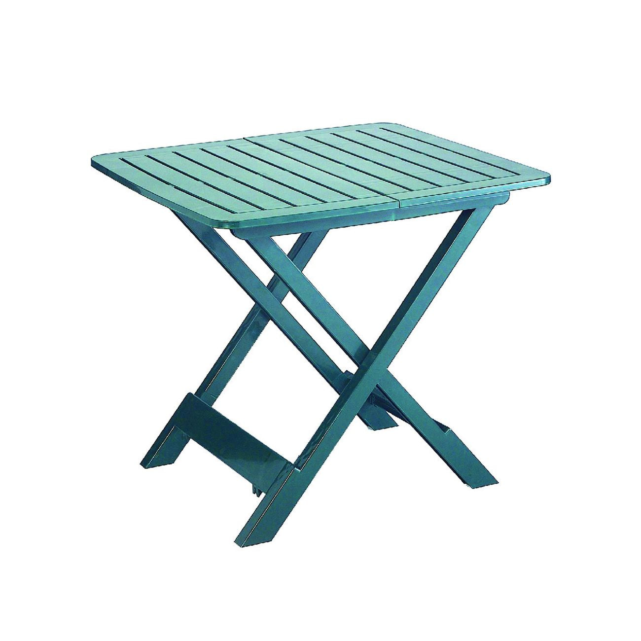 Tavolo Da Giardino Pieghevole "Tevere" Verde Cm.79X72X70H. - cm.79x72x70h. - peso kg.7,3