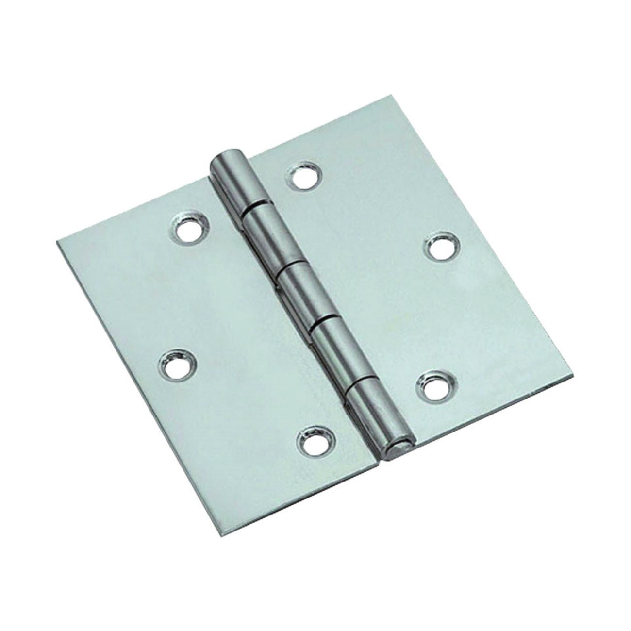 Cerniere Quadre Acciaio Inox Perno Fisso - mm.40x40x0,8 - 24 pz