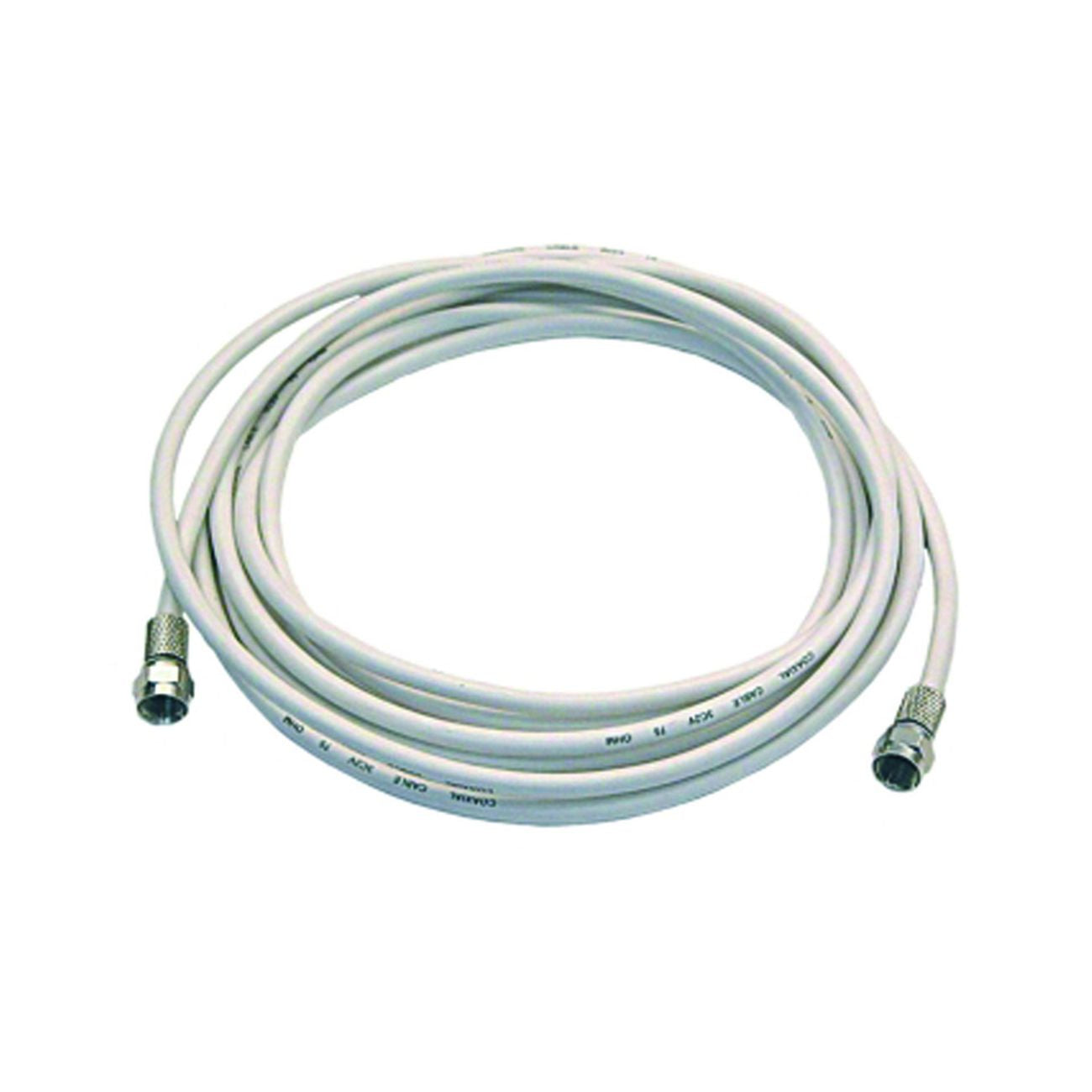 Prolunga cavo coax con connettori f + o-ring - mt.2 art.31090