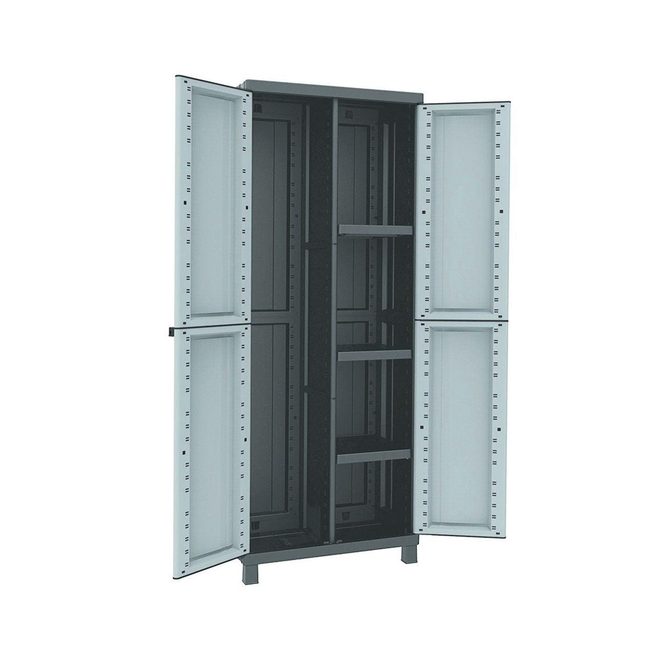 TERRY Armadio portascope alto serie twist black  mm.680x390x1700h.