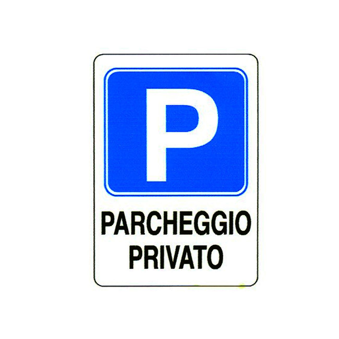 Cartello parcheggio privato - cm.20x30h. - 10 pz