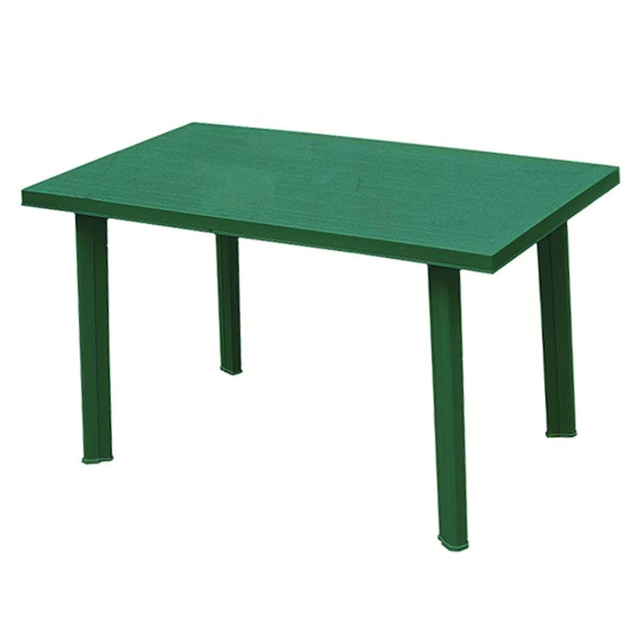 Tavolo Da Giardino "Velo" Verde Cm.125X76X72H. - cm.126x76x72h. - peso kg.8,8