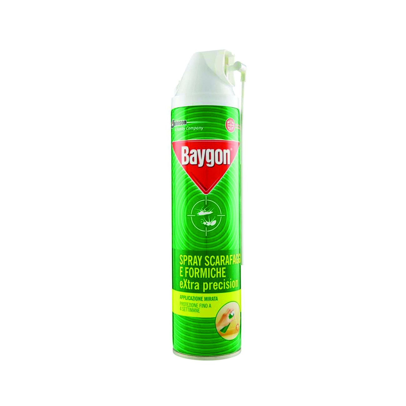 Baygon insetticida scarafaggi e formiche extra precision spray ml.400 - ml.400 - 12 pz