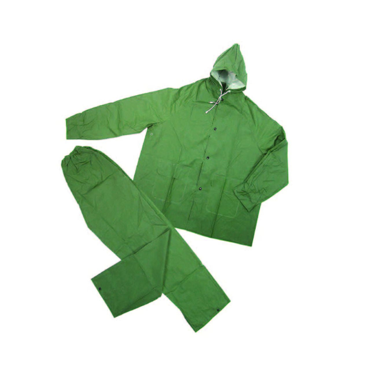 Impermeabile giacca/pantalone in pvc bispalmato plp verde