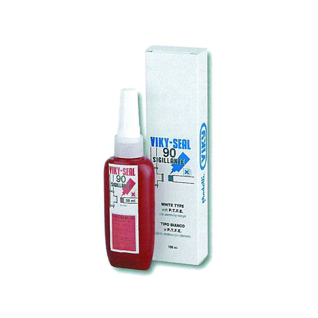 Sigillante anaerobico frenafiletti viky-seal tipo bianco al ptfe - ml.50 in tubetto