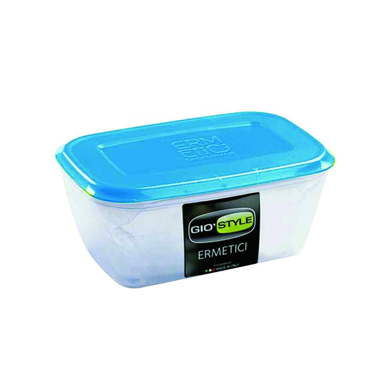 Contenitori Ermetici Rettangolari Per Alimenti In Plastica - lt.0.50 - cm.15x9x7h - 8 pz