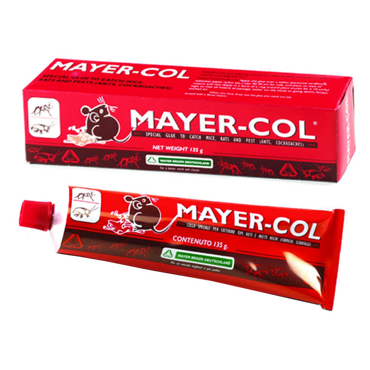 Colla Per Topi Mayercol  - gr.135 in tubetto - 25 pz