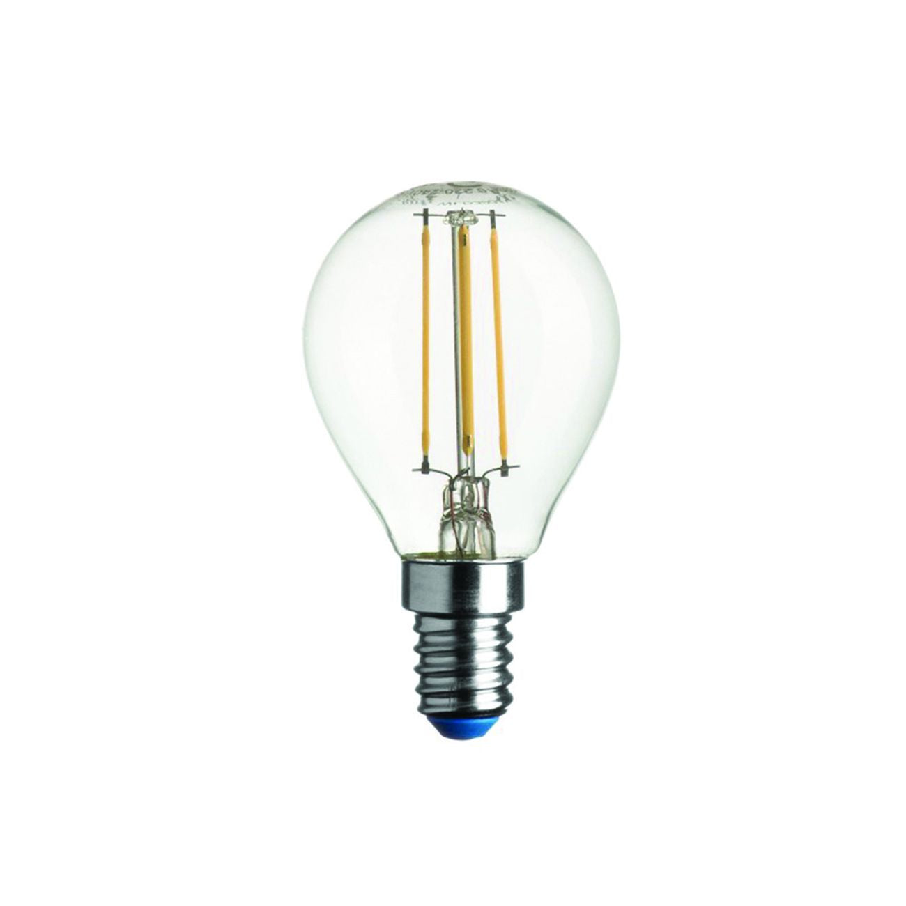 Lampada led  miniglobo e14 - 4w - e14 - 2700°k calda - 395 lm CENTURY - 5 pz