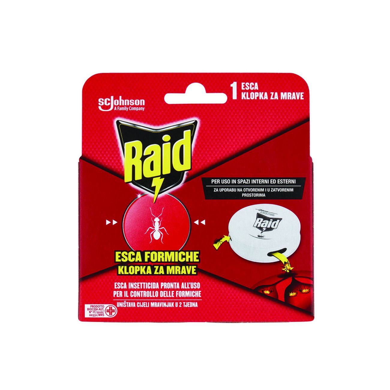 Raid esca formiche - 12 pz