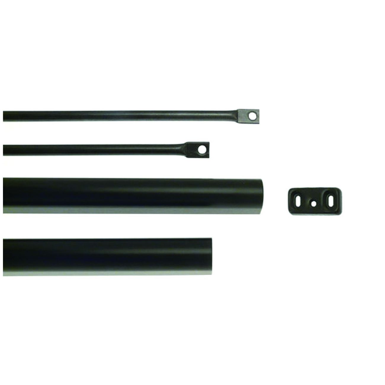 Aste e coperture verniciate nere per mglione antipco 94100205 - per porte altezza max mm.2400 (94100205)