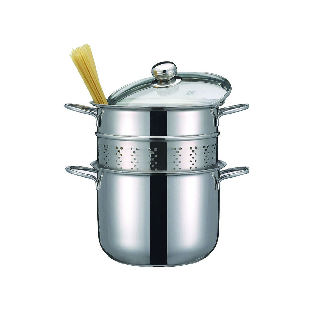 Pastaiola easy in acciaio inox 18/10 - cm.20