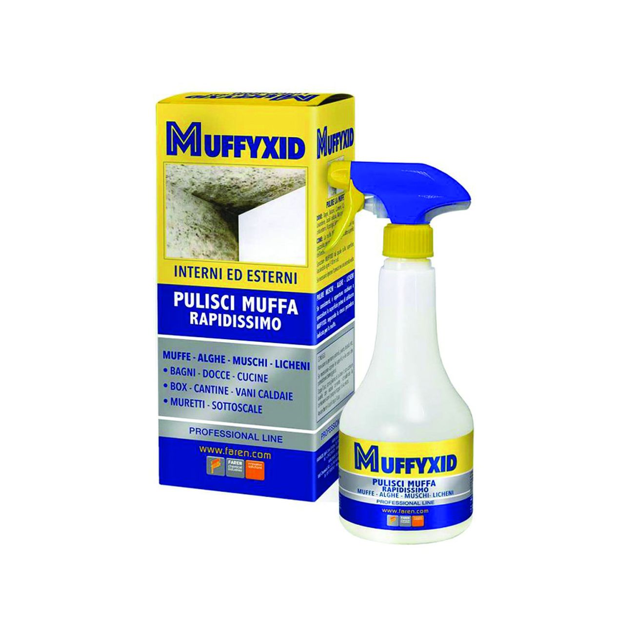 Elimina muffa muffixid - ml.500 - 12 pz