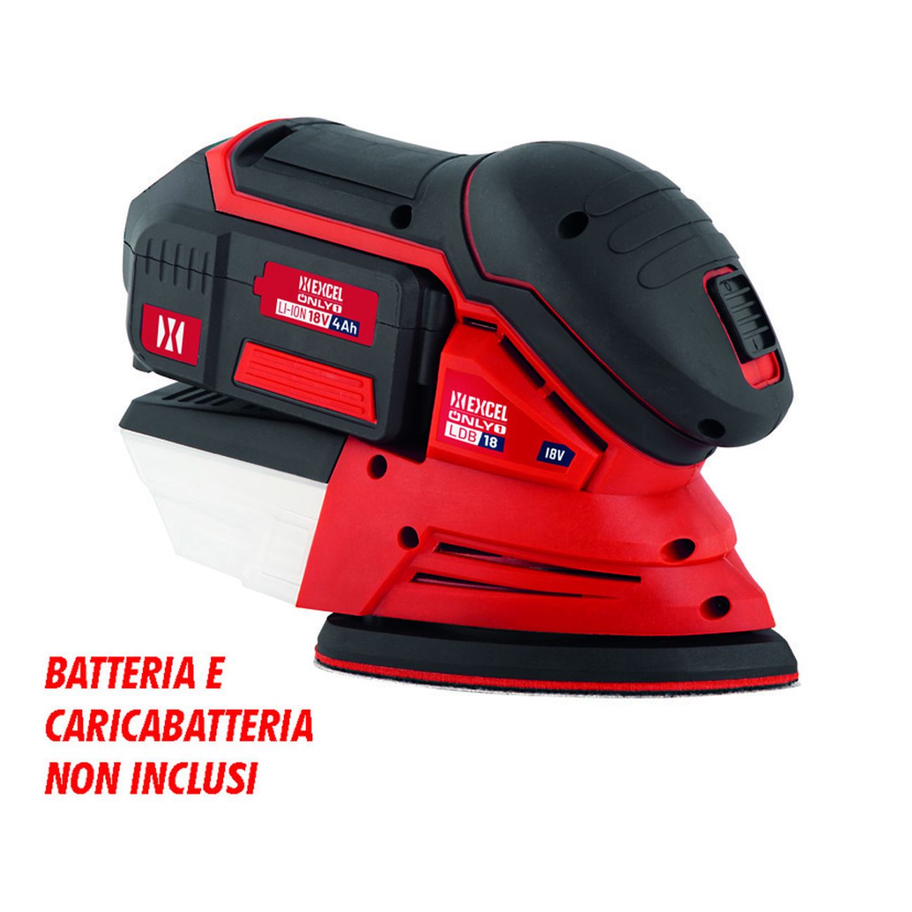 Levigatrice delta a batteria 18v only1