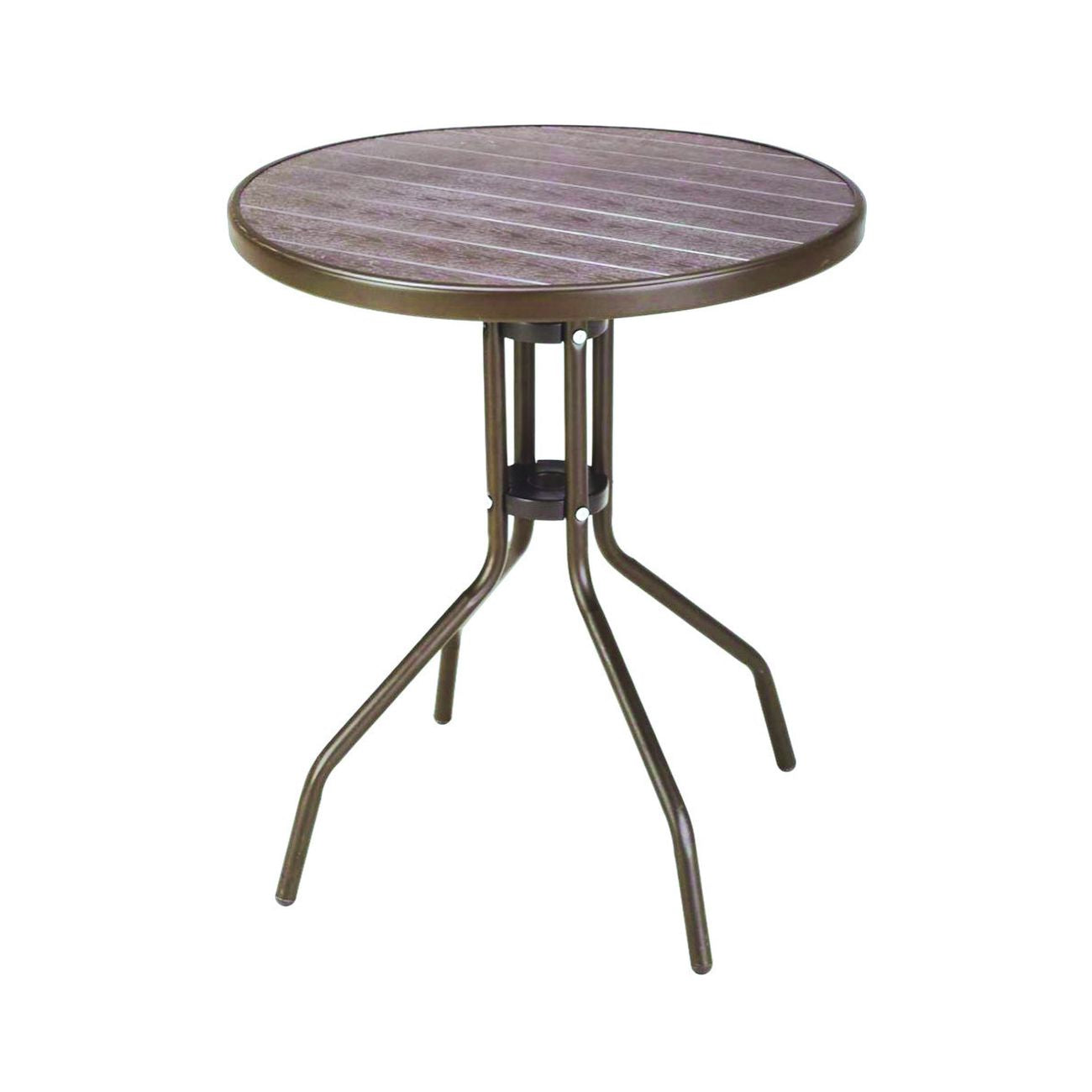 Tavolo in rattan sintetico pp - Wood - Ø cm 60x70h