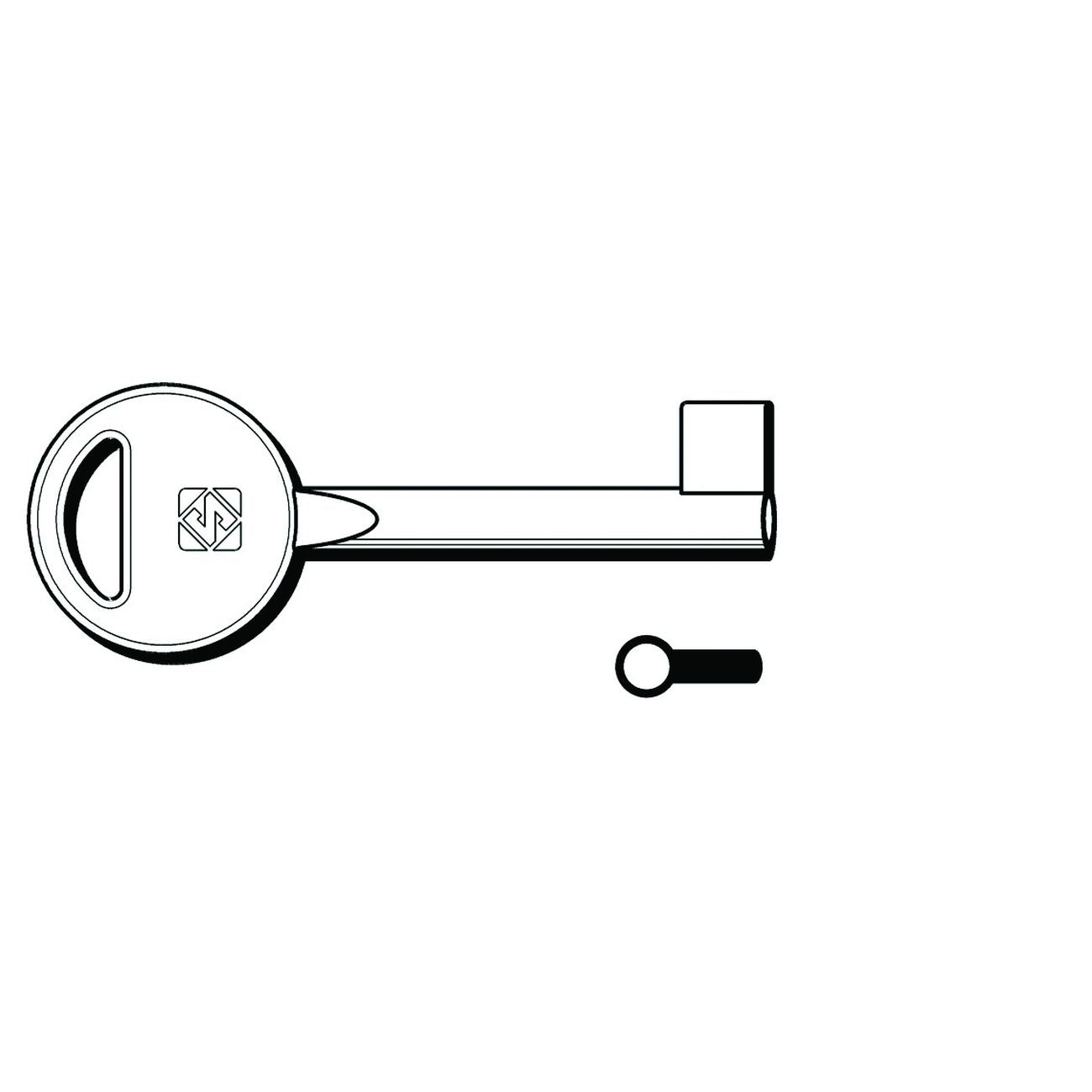 Chiavi per mobili femmina 3fb00 - 3fb00 - 5 pz