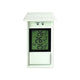 Termometro Plastica Min/Max Digitale - bianco - mm.150x80