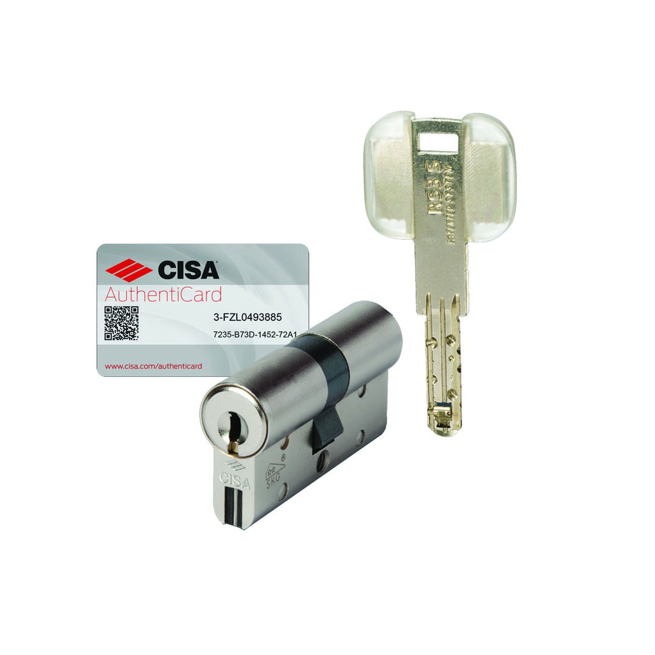 Cilindri Infilare Cisa Sagomato P.Europeo Frizionato "Rs3 S New" Ol3S1 - mm.70 decentrato (40x30) 0L3S112012NWCA