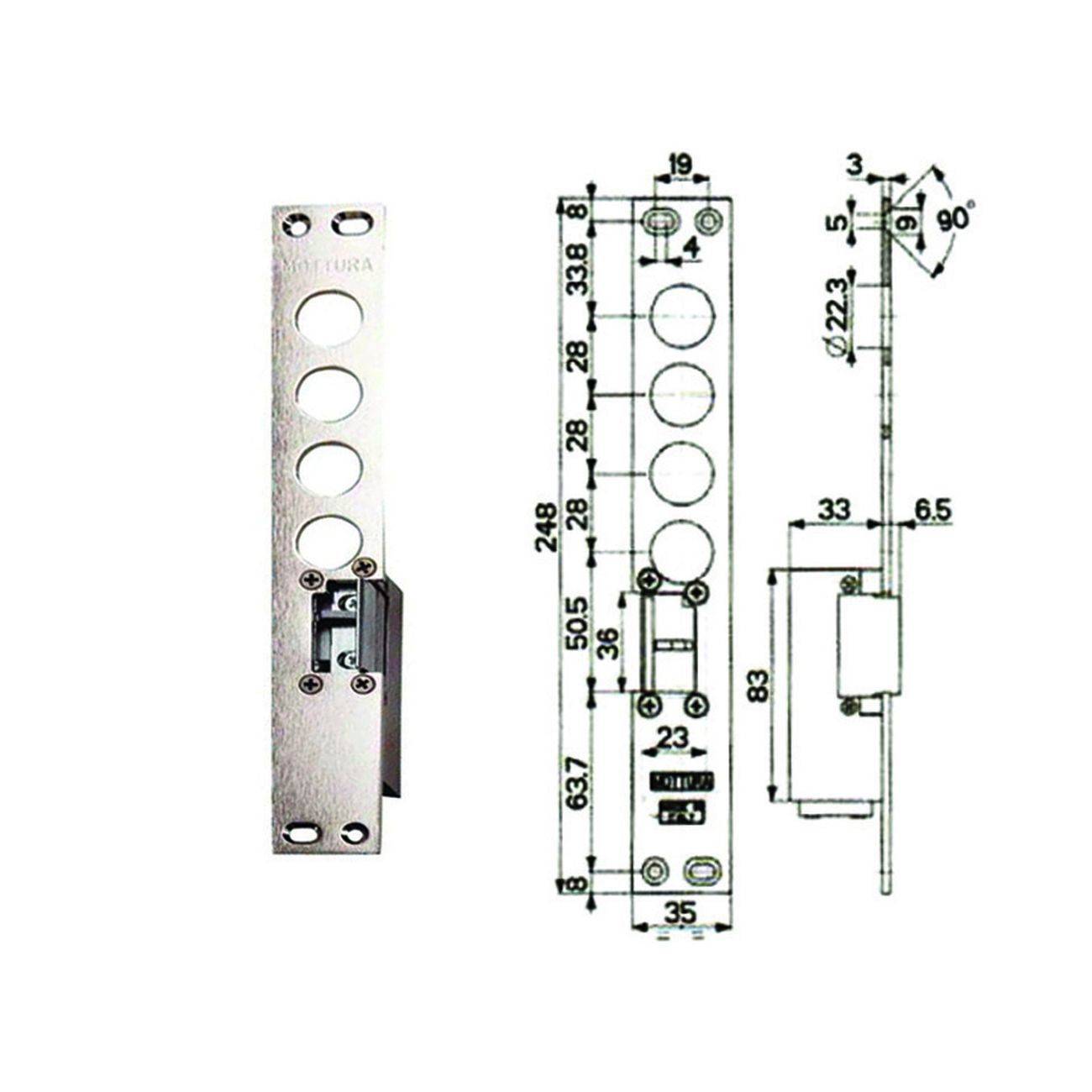 Contropiastre elettriche 94077/28