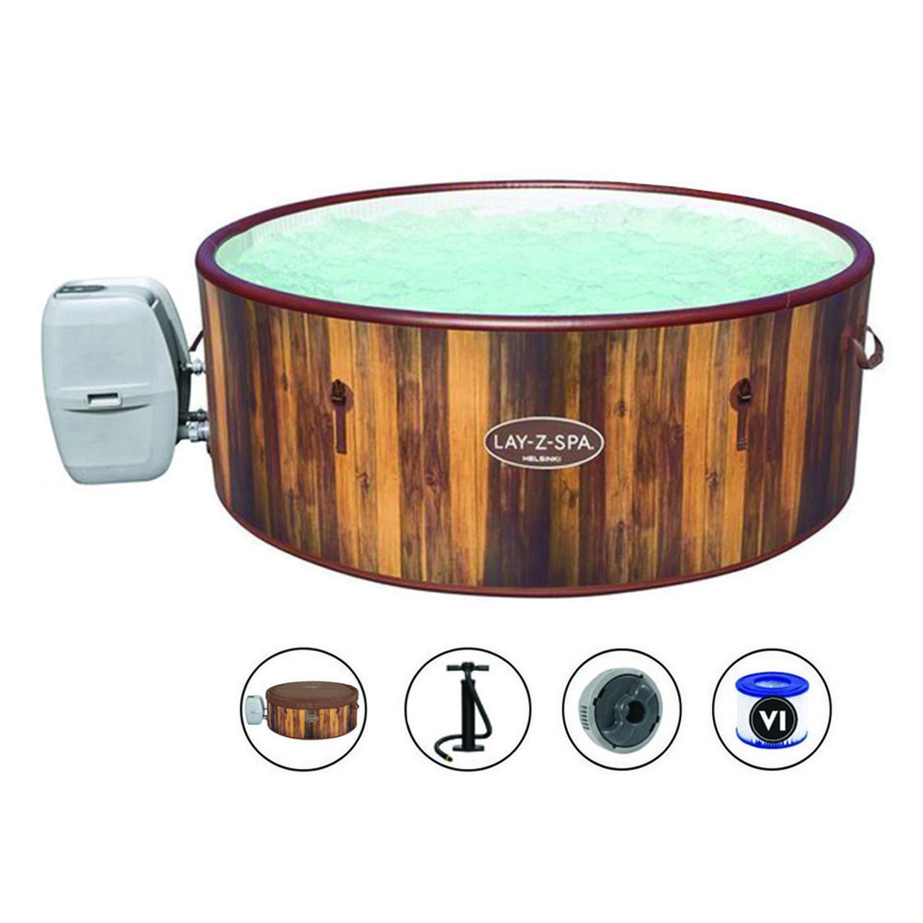 Piscina "Idro Lay-Z Spa Helsinki Airjet" - Ø cm 180x66h - (art.60025)