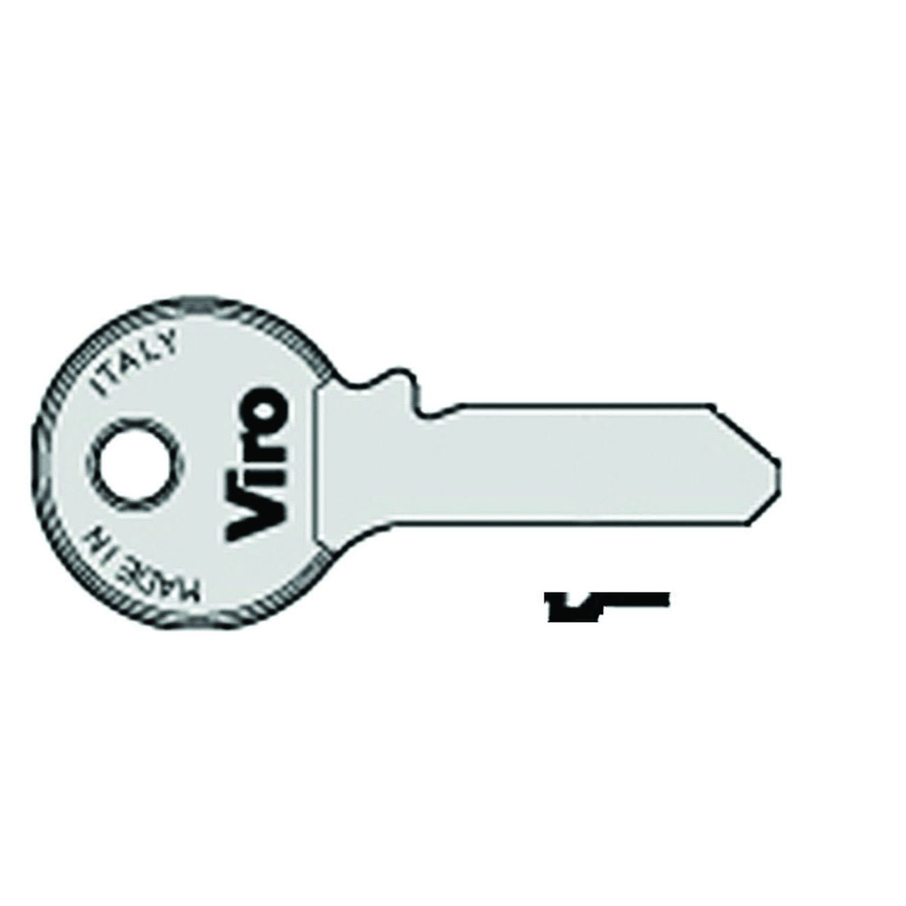 Chiave grezza 015.1 - 25 pz