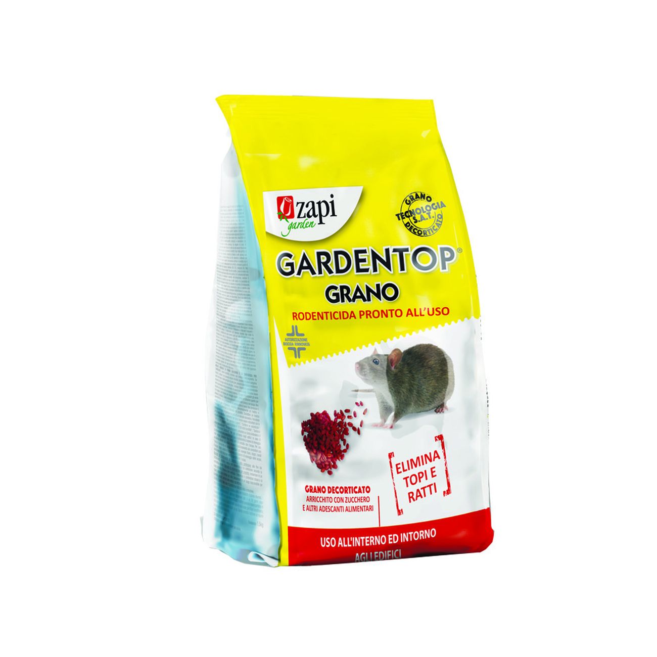 Topicida gardentop grano rosso - busta kg.1,5 - 8 pz