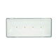 Lampada emergenza led da parete e da incasso stile + - 11w - 4000°k naturale - mm.119x280x46h