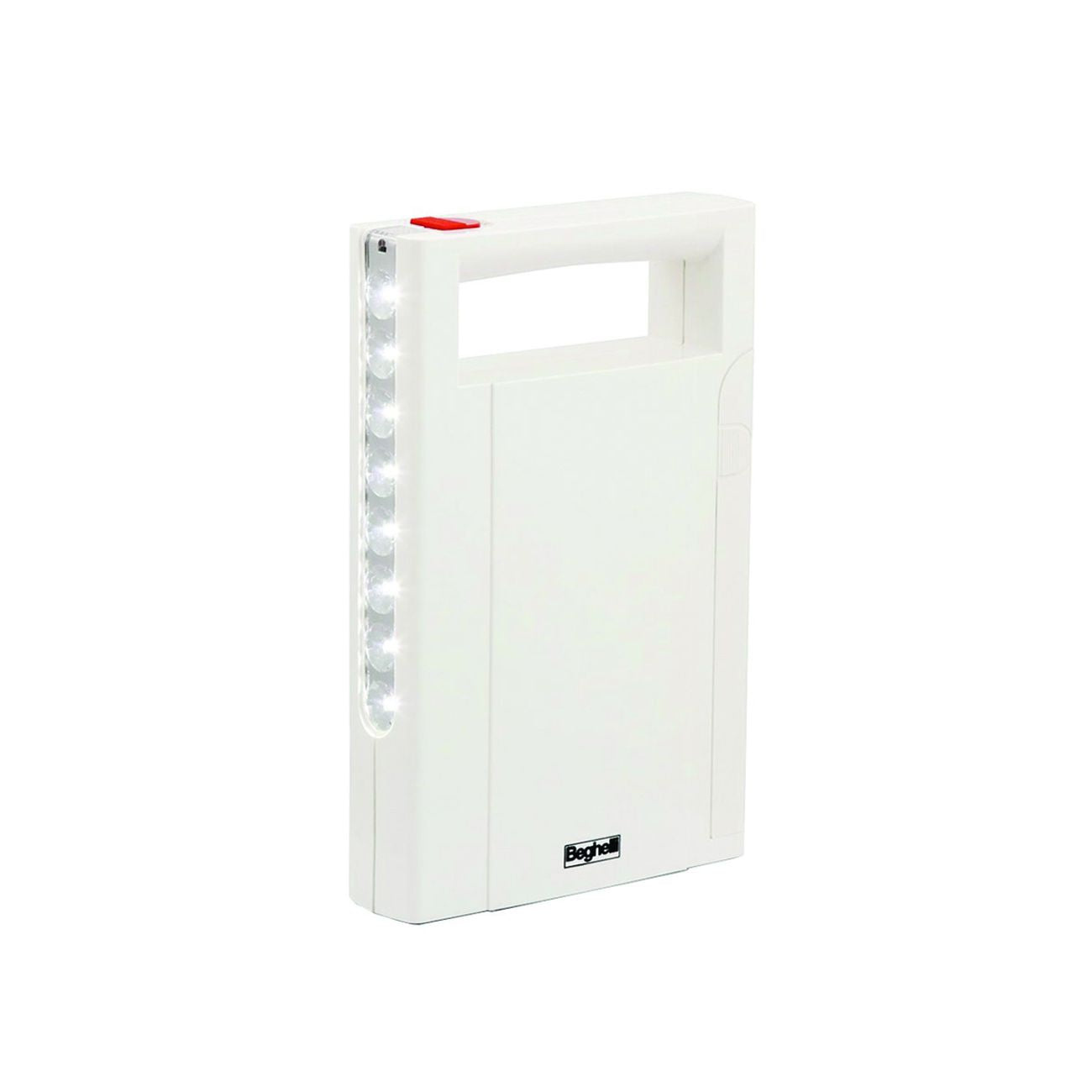 Lampada portatile anti black-out ricaricabile led illumina - 8 luci da 7 lm - mm.125x193x36h.