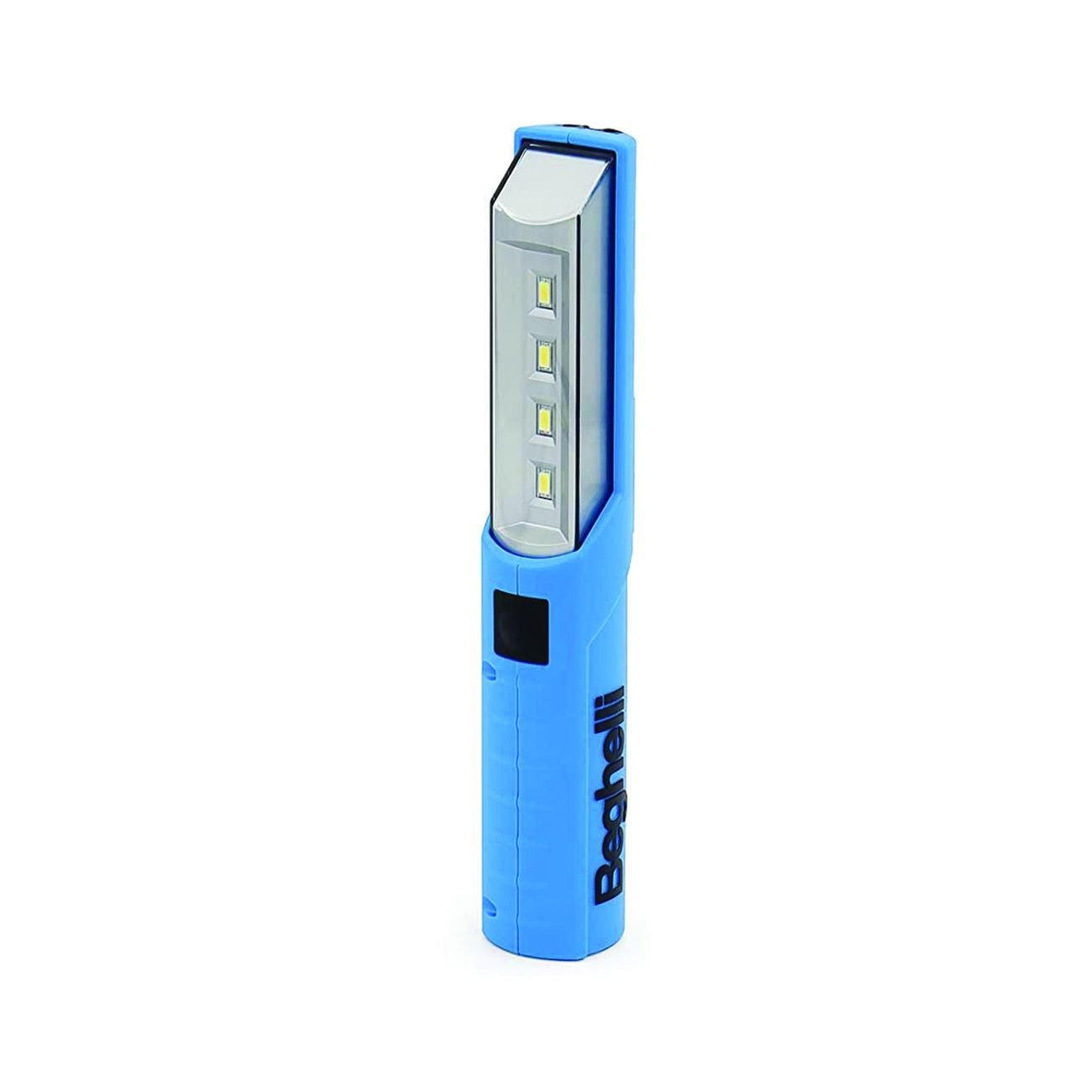 Lampada portatile a torcia ricaricambile led comoda t-160 - 4 led da 160 lm - Ø mm.125x193x36