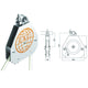 Carrucola Di Sicurezza Con Freno Autobloccante Kg.50 - mm.300x300