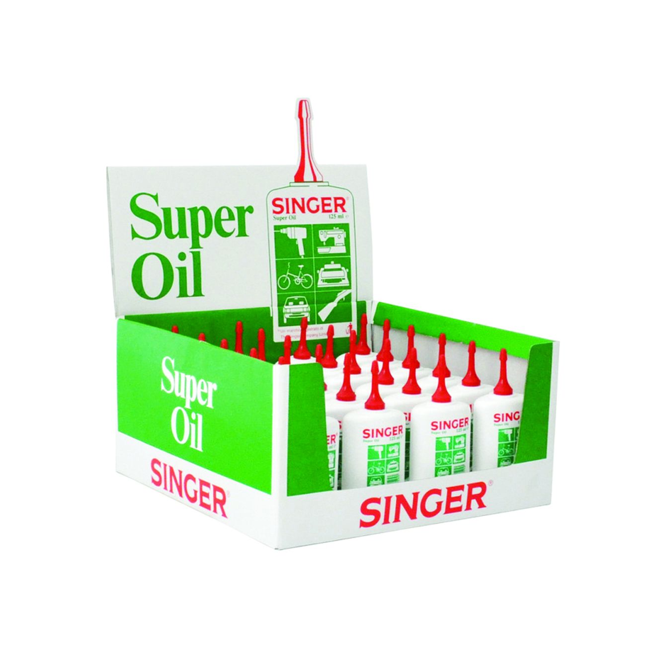 Olio Lubrificante Singer - ml.125 - 24 pz